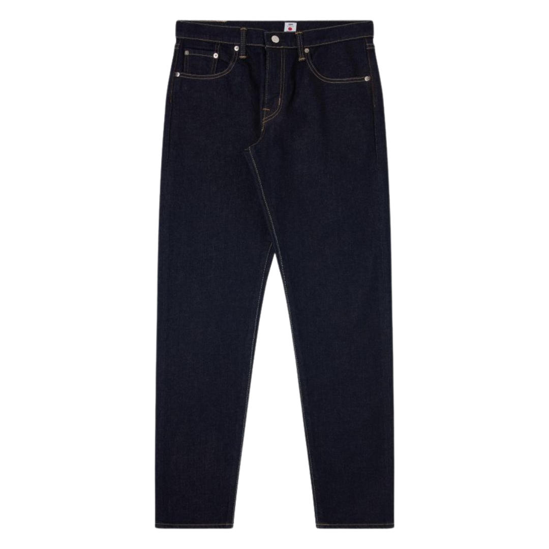 Edwin Regular Tapered Jeans in Blue - Rinsed