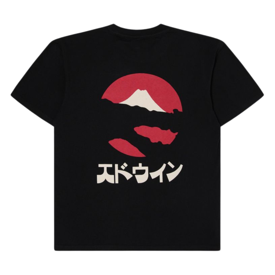 Edwin Kamifuji Tee in Black