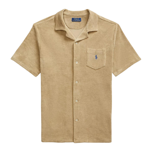 Ralph Lauren SS Towel Shirt in Beige