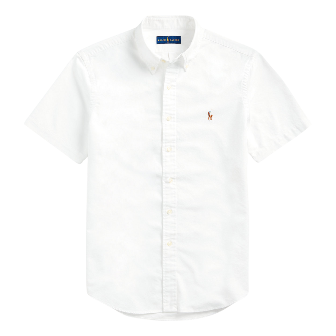 Ralph Lauren SS Oxford Shirt in White