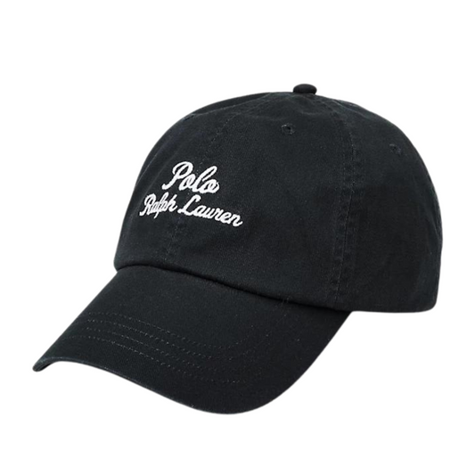 Ralph Lauren Stitch Cap in Black