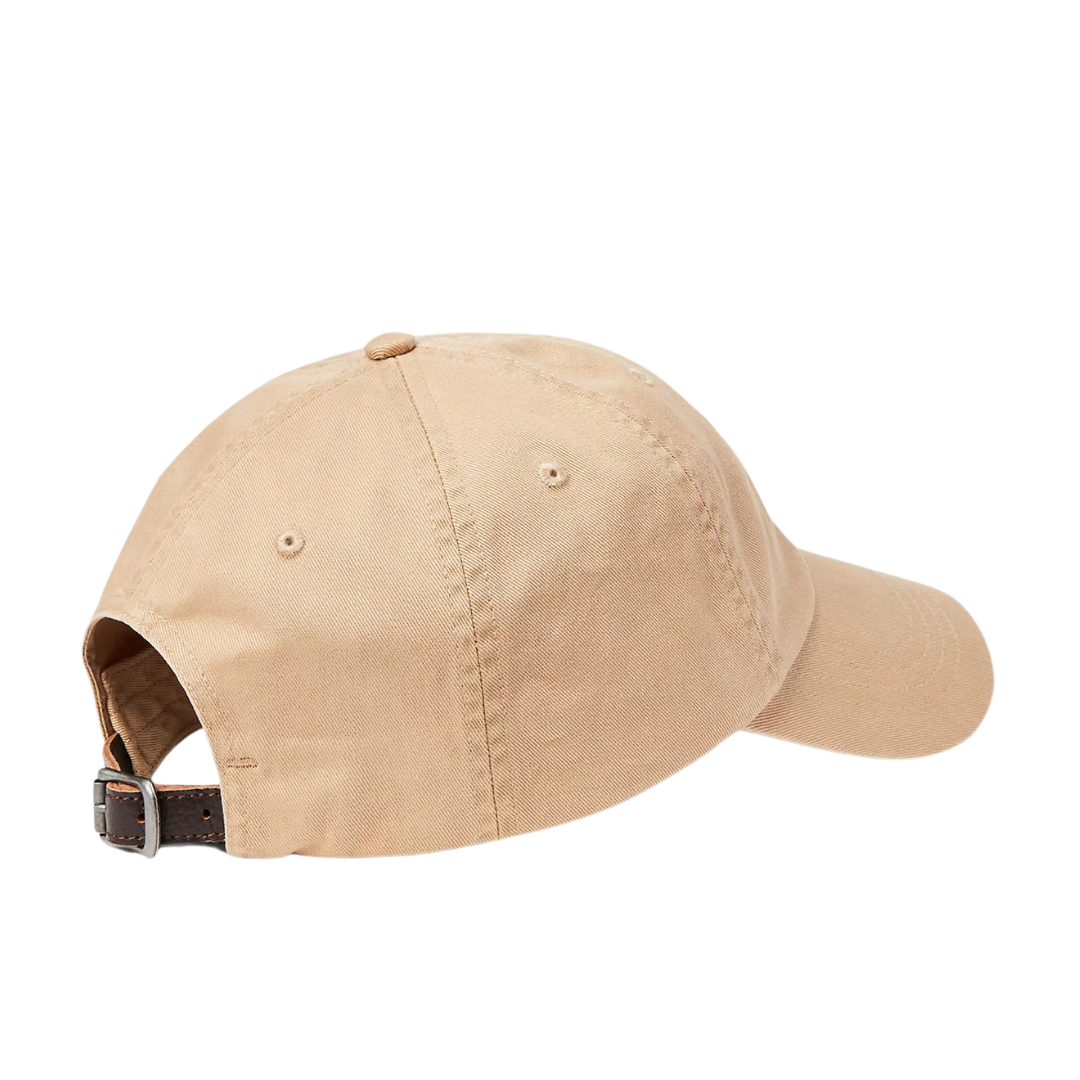 Ralph Lauren Stitch Cap in Tan