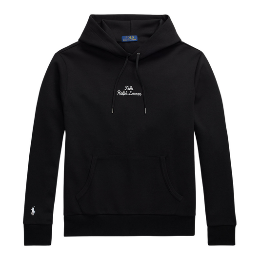 Ralph Lauren Stitch Hoodie in Black