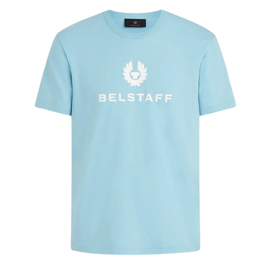 Belstaff Signature Tee in Sky Blue