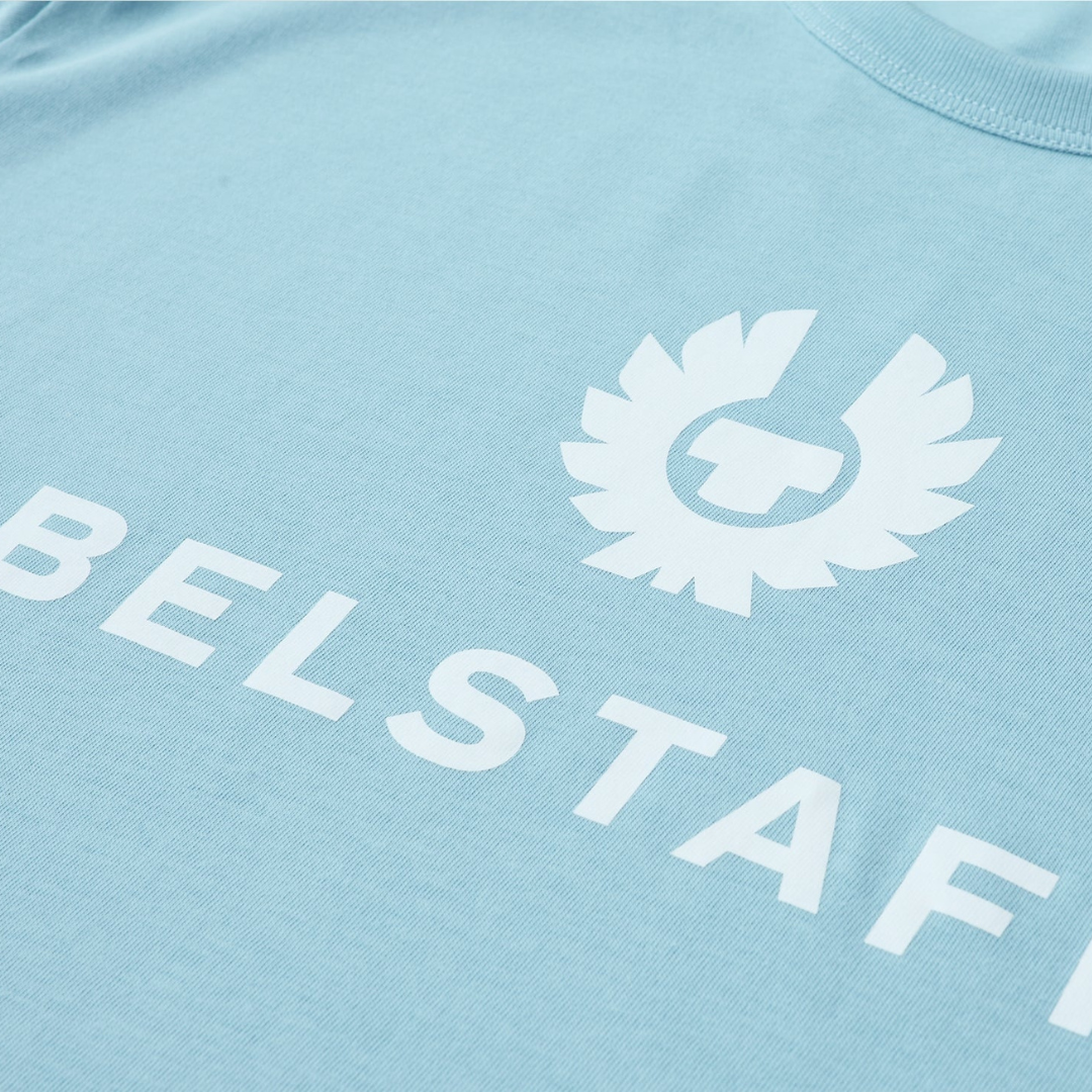 Belstaff Signature Tee in Sky Blue