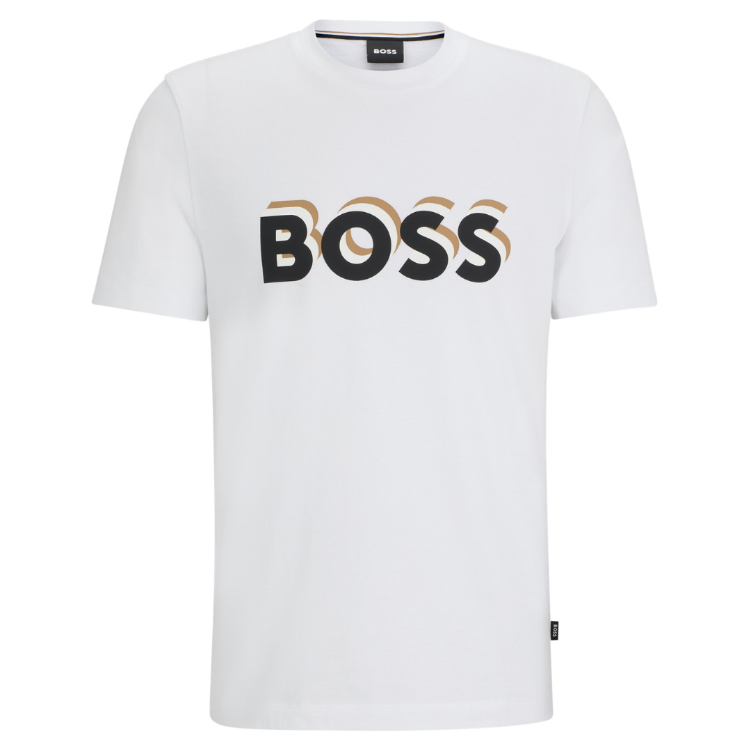 Boss Tiburt 427 Tee in White