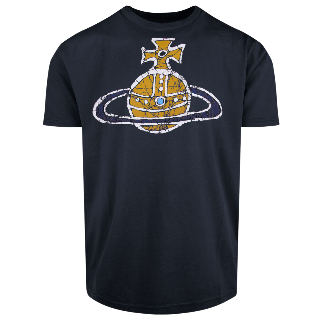 Vivienne Westwood Time Machine Tee in Navy