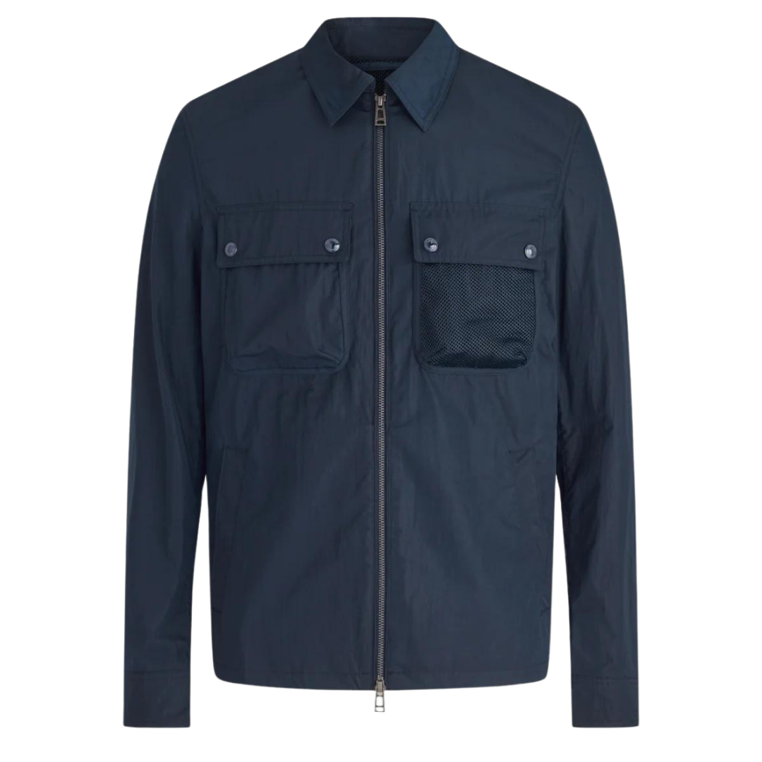 Belstaff Outline Overshirt in Dark Ink