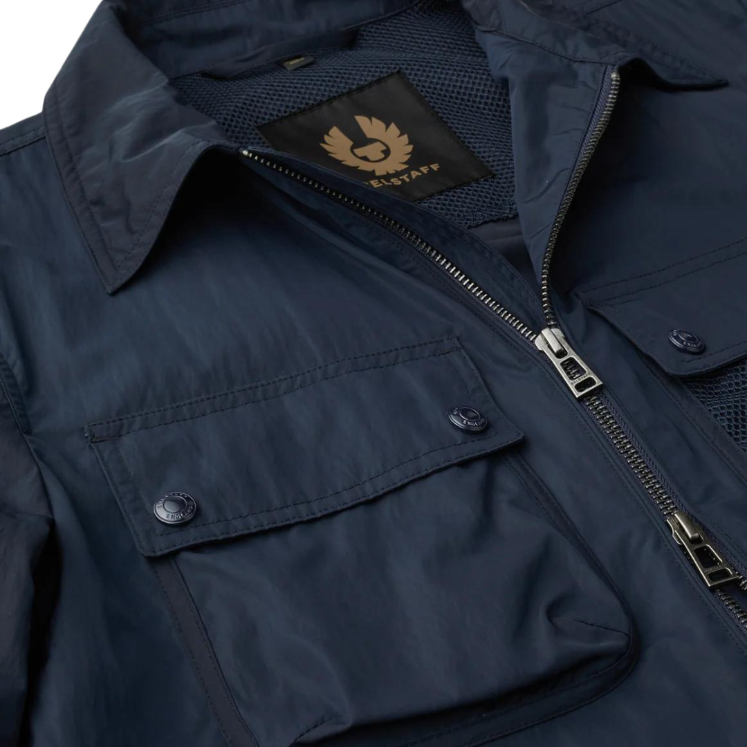 Belstaff Outline Overshirt in Dark Ink