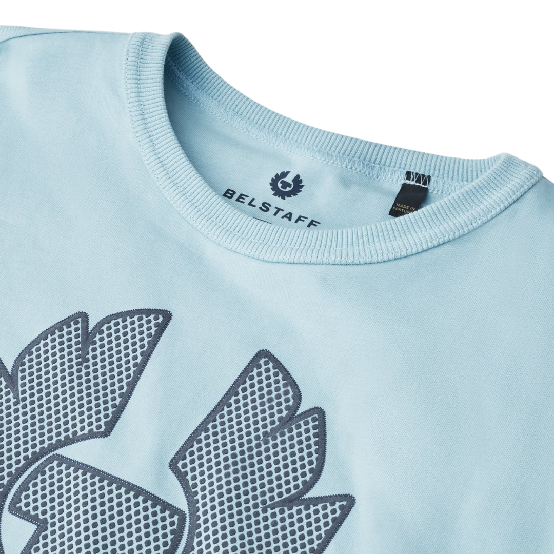 Belstaff Hex Phoenix Tee in Sky Blue