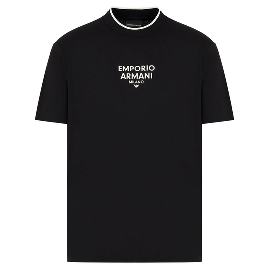 Emporio Armani Prima Tee in Black