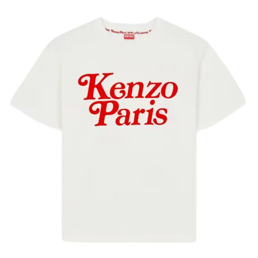 Kenzo Verdy Tee in Off White