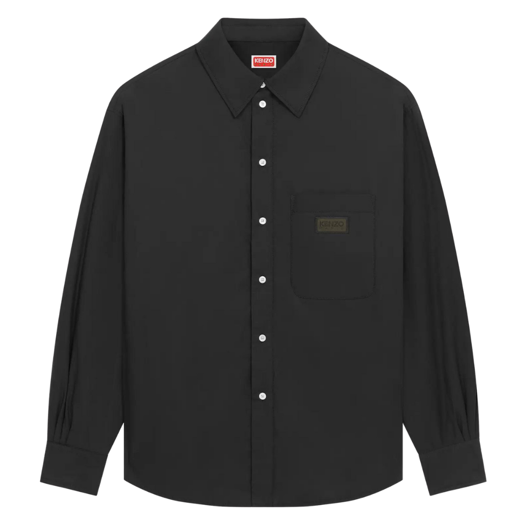 Kenzo Bicolour KP Overshirt in Black