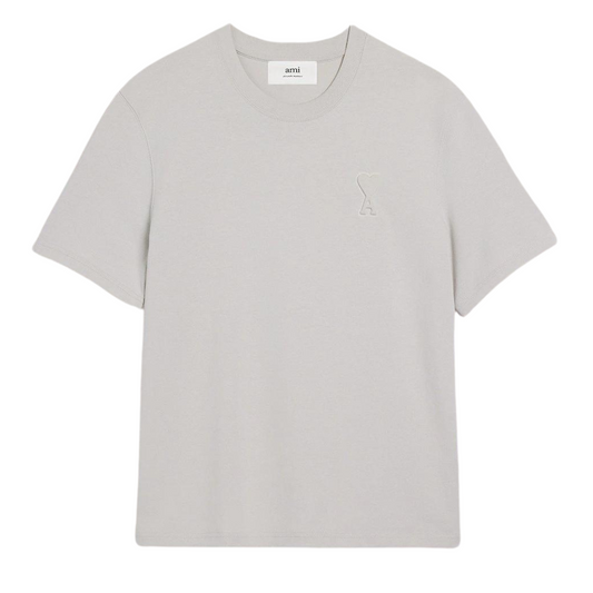 Ami ADC Tee in Chalk