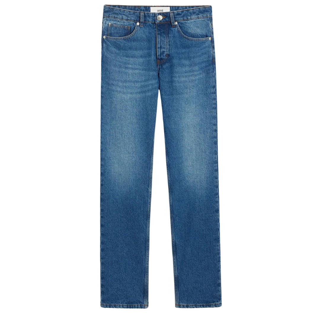 Ami Classic Jeans in Used Blue