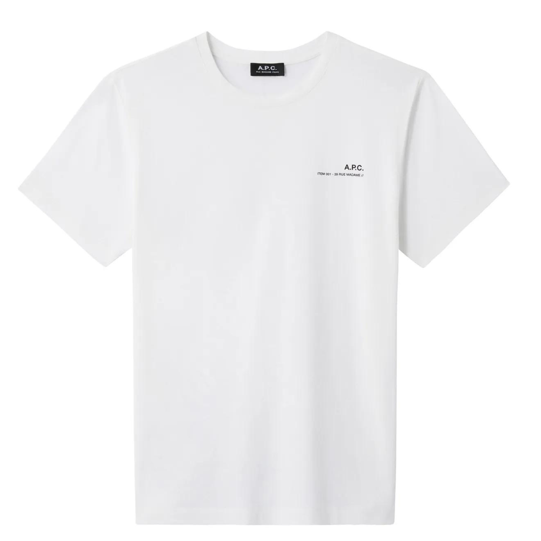 A.P.C Item Tee in White