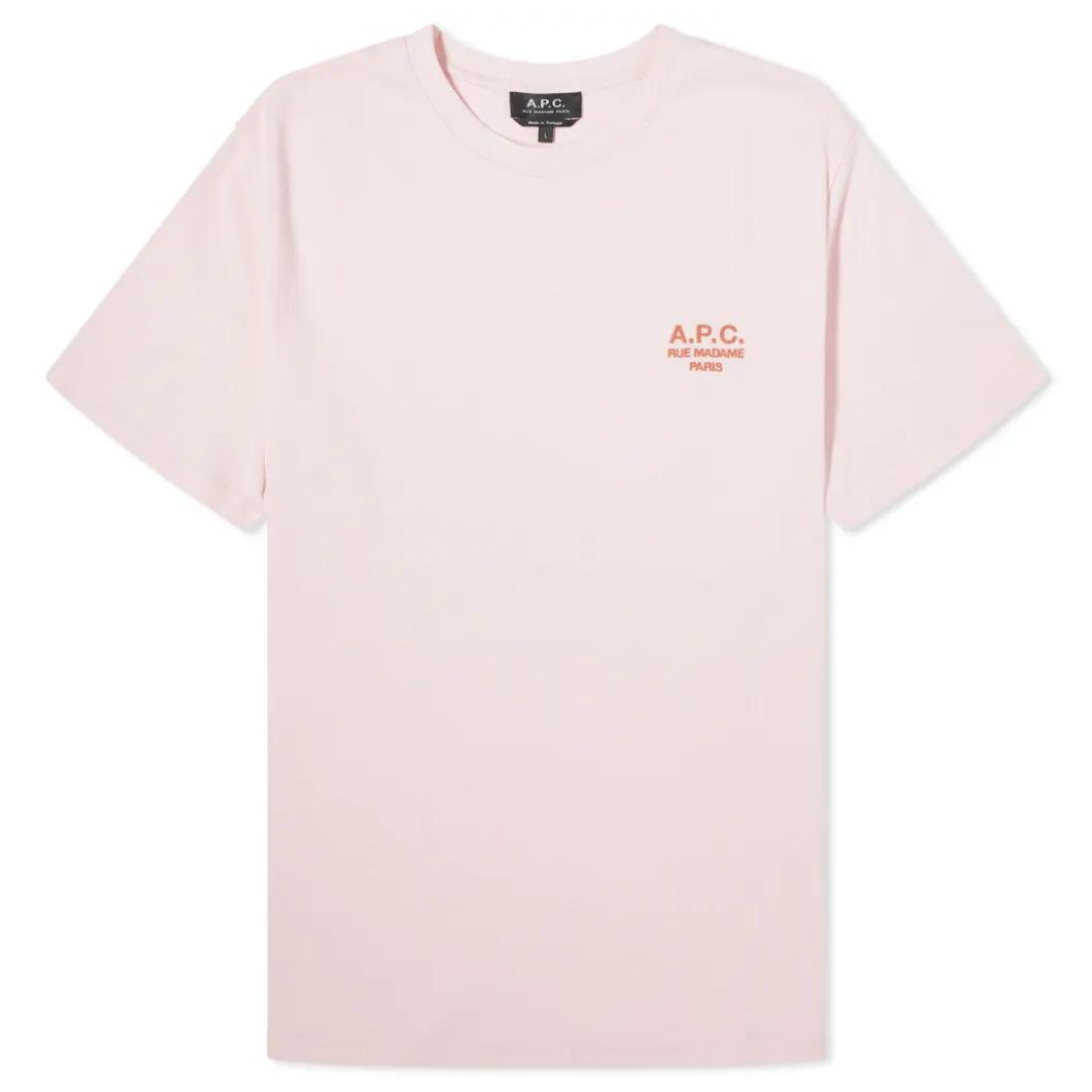 A.P.C Raymond Tee in Pink