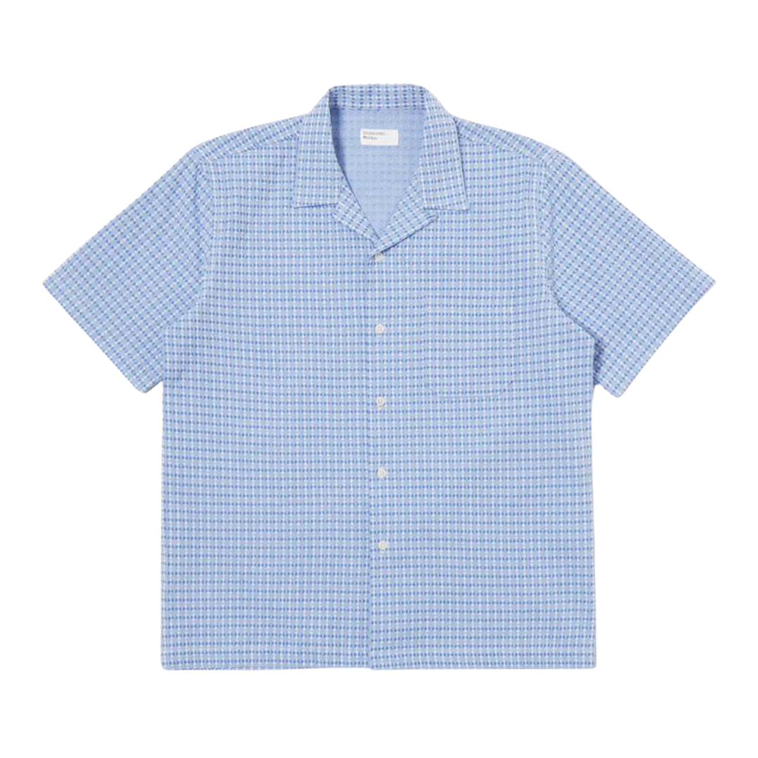 Universal Works Road Shirt in Blue