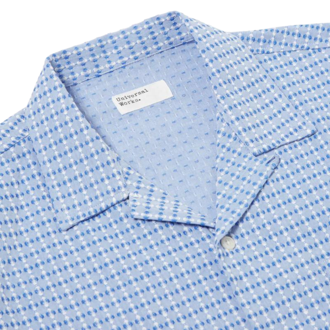 Universal Works Road Shirt in Blue