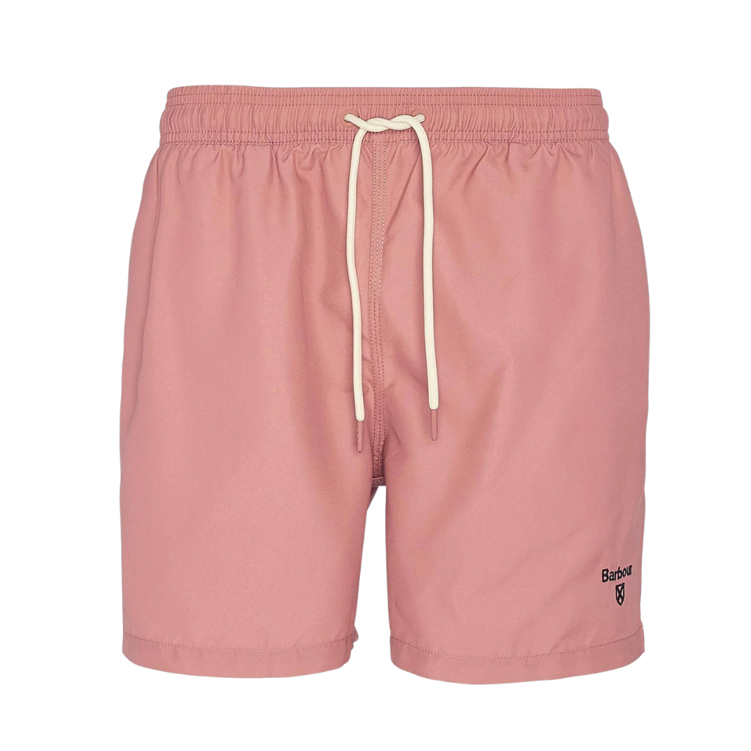 Barbour Staple Logo Short in Red