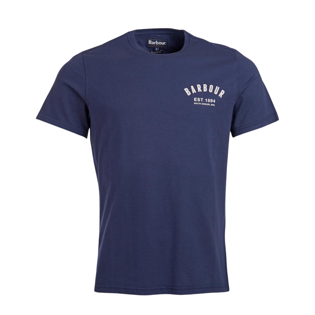 Barbour Preppy Tee in Navy