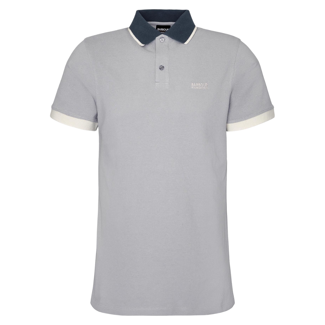 Barbour Howall Polo in Grey