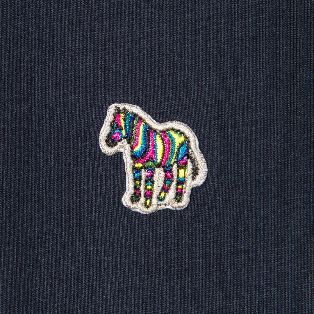 Paul Smith Zebra Tee in Navy