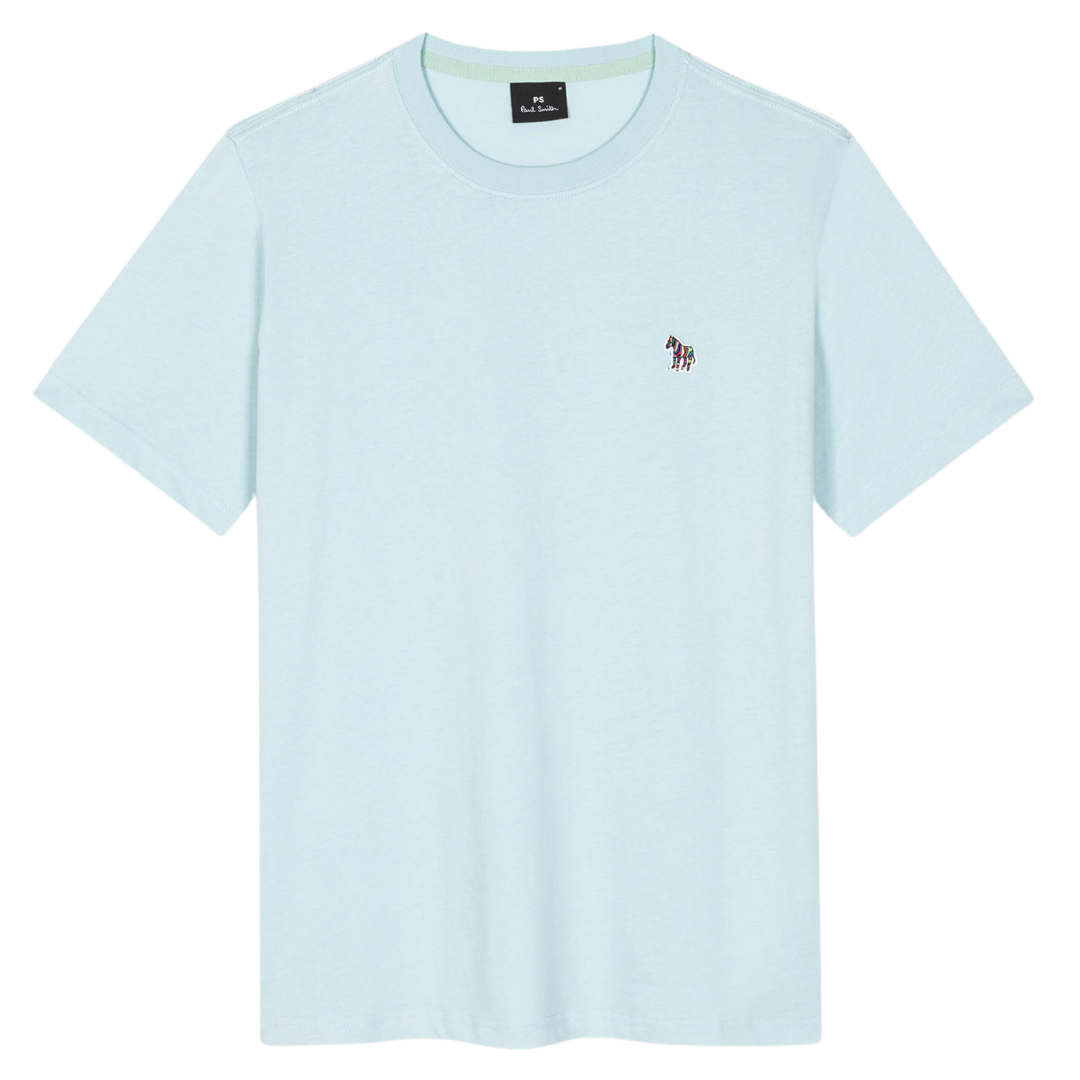 Paul Smith Zebra Tee in Sky Blue