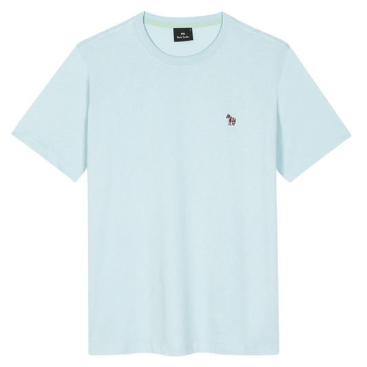 Paul Smith Zebra Tee in Sky Blue