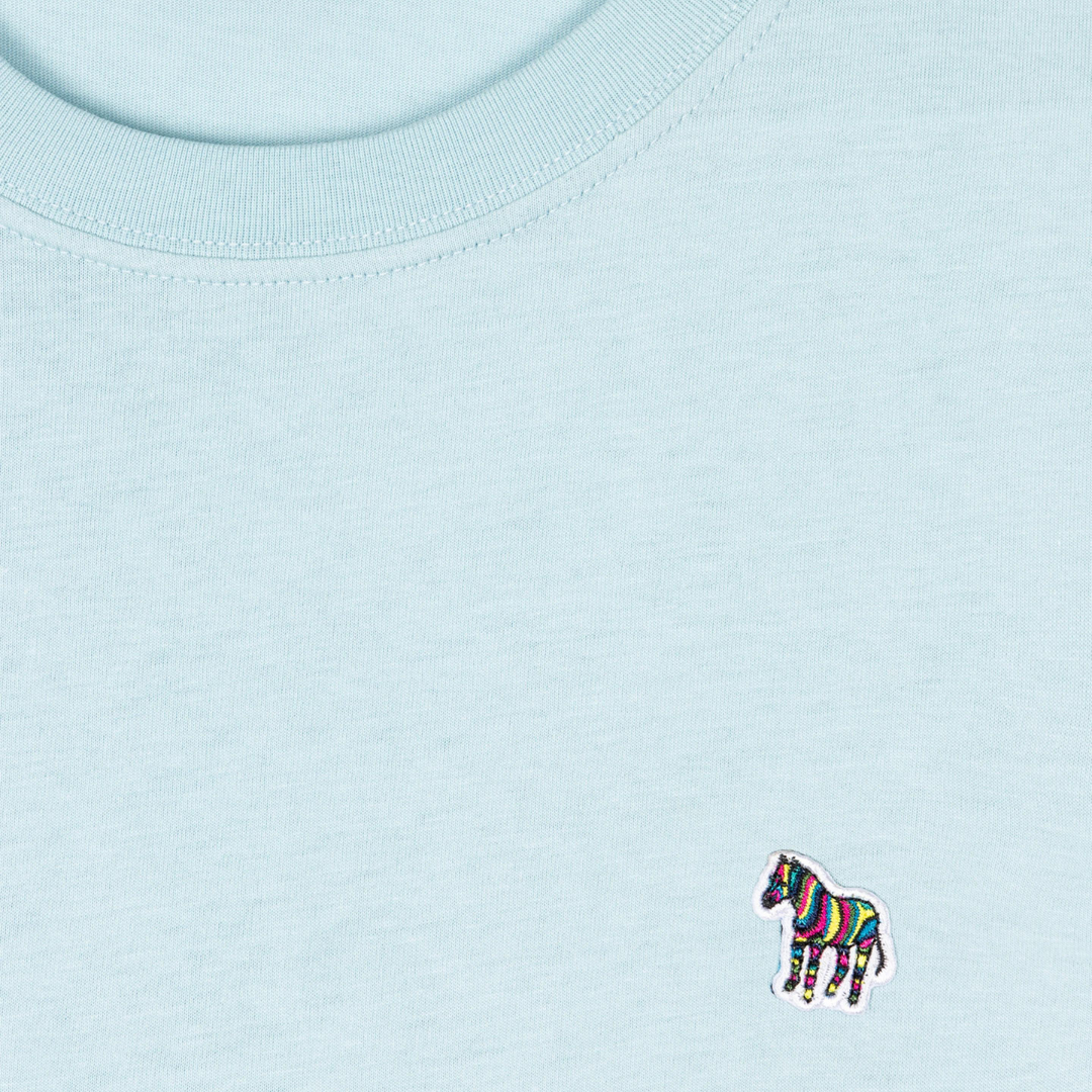 Paul Smith Zebra Tee in Sky Blue