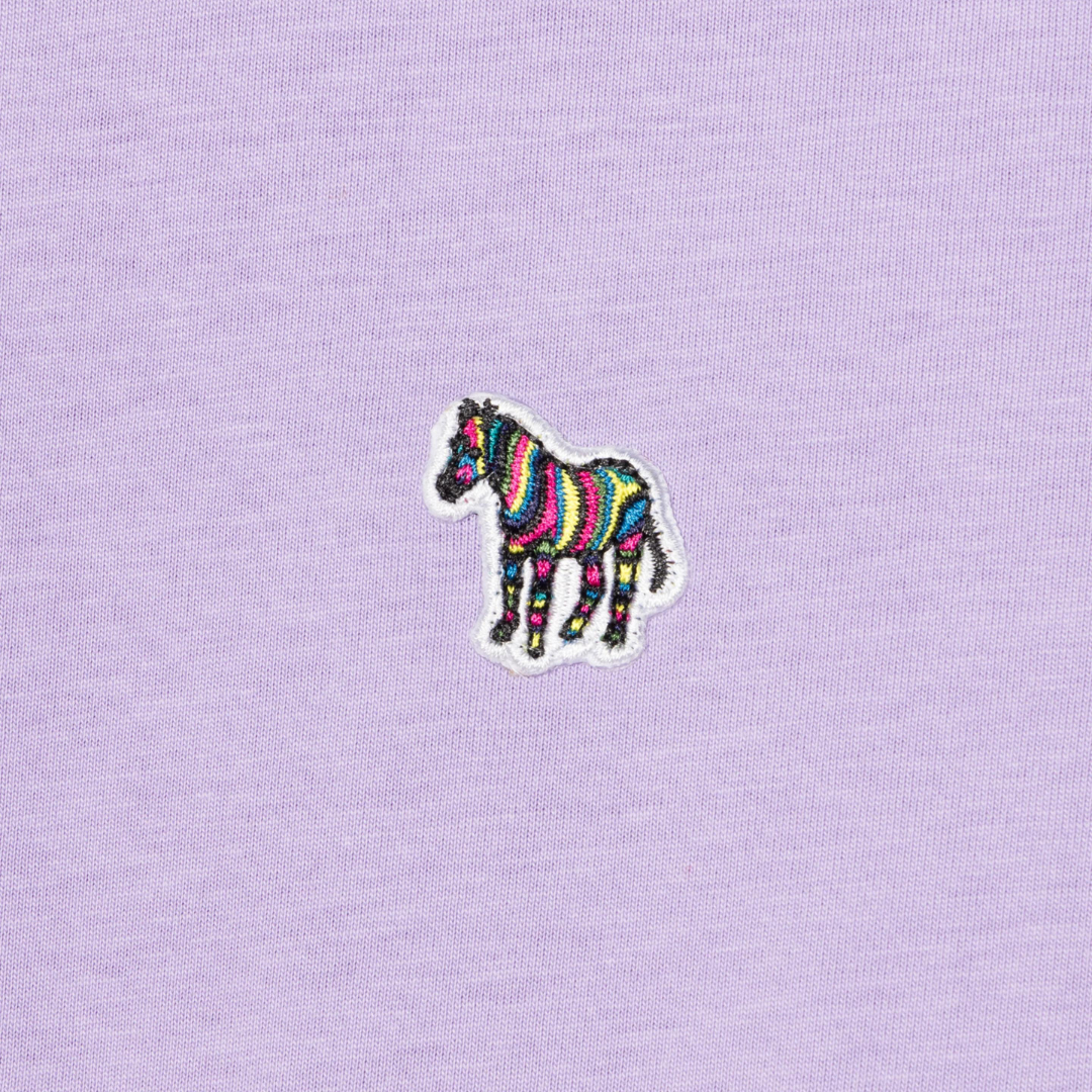 Paul Smith Zebra Tee in Light Purple