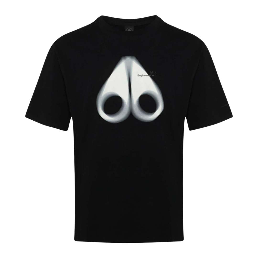 Moose Knuckle Maurice Tee in Black