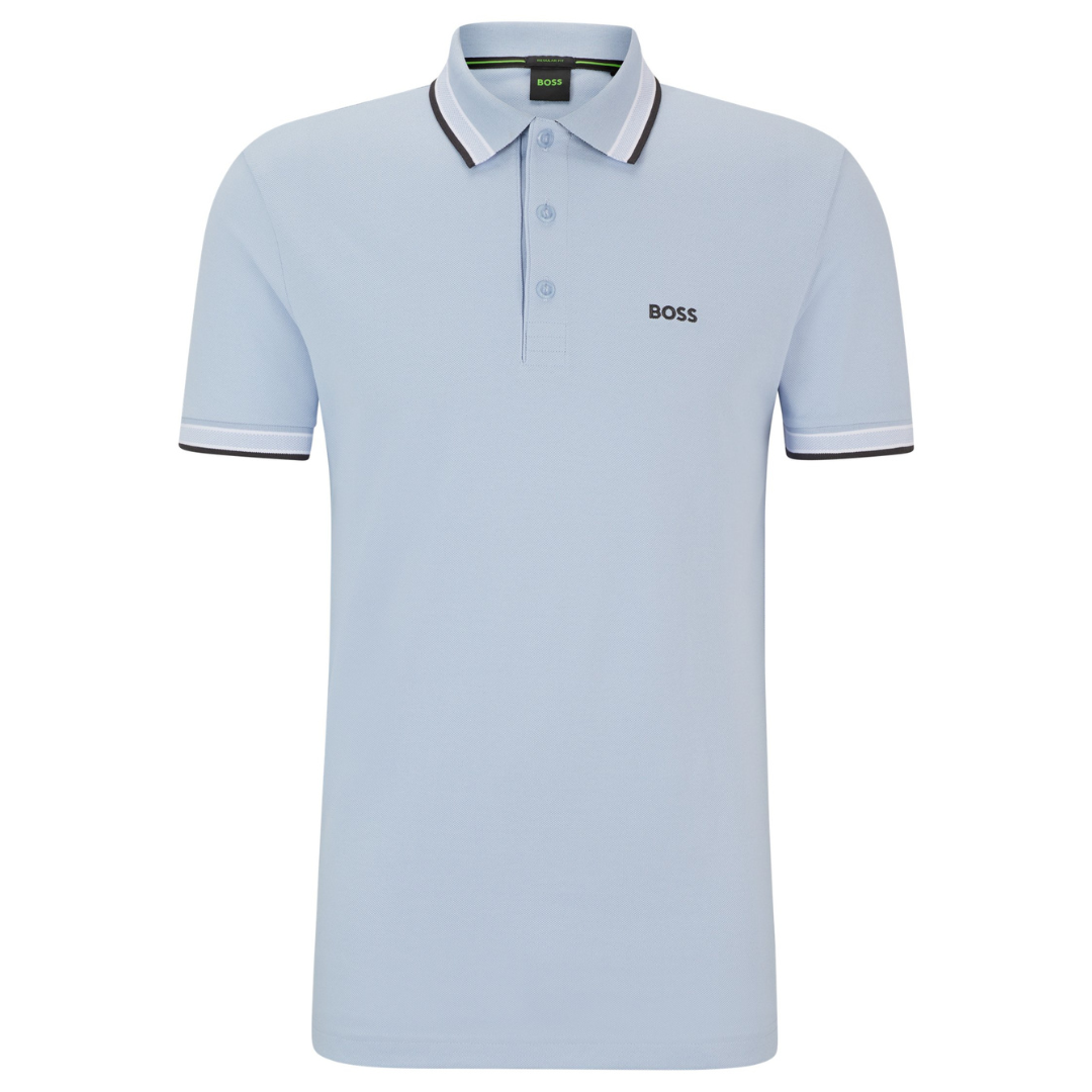 Boss Paddy Polo in Bright Purple