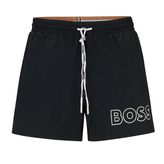 Boss Mooneye Swim Short in Black