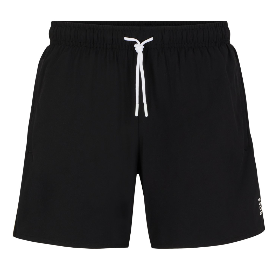 Boss Iconic Swim Short in Black