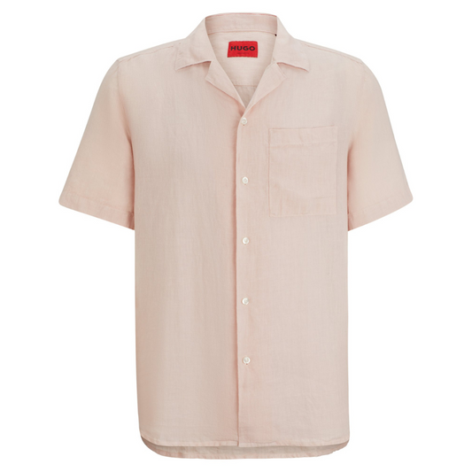 HUGO Ellino Shirt in Light Pink