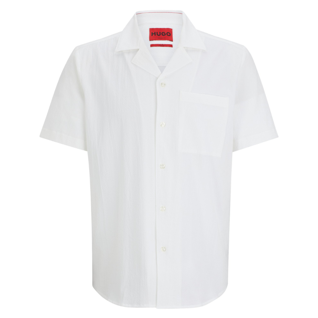 HUGO Ellino Shirt in Open White