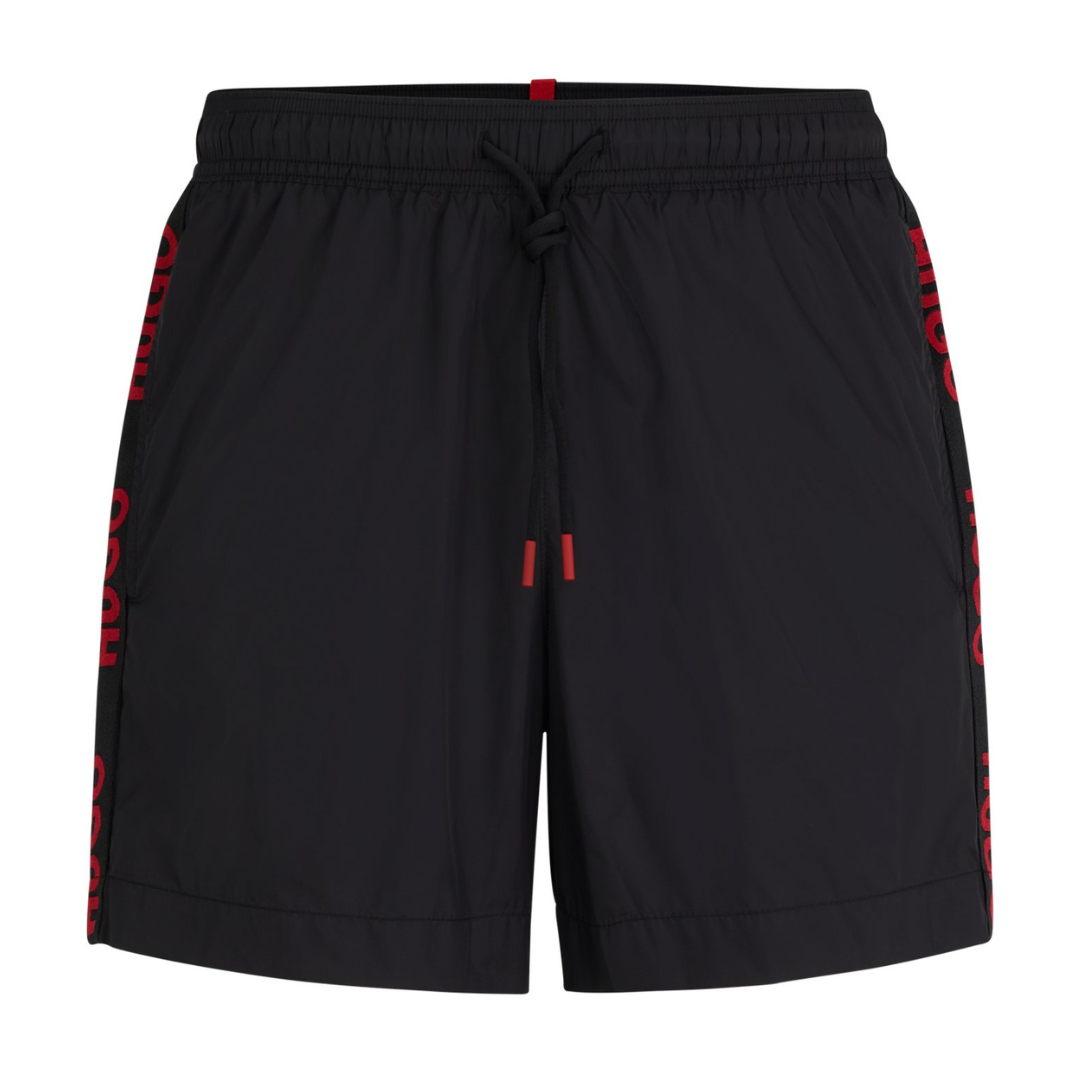 Hugo FAB Swim Shorts in Black