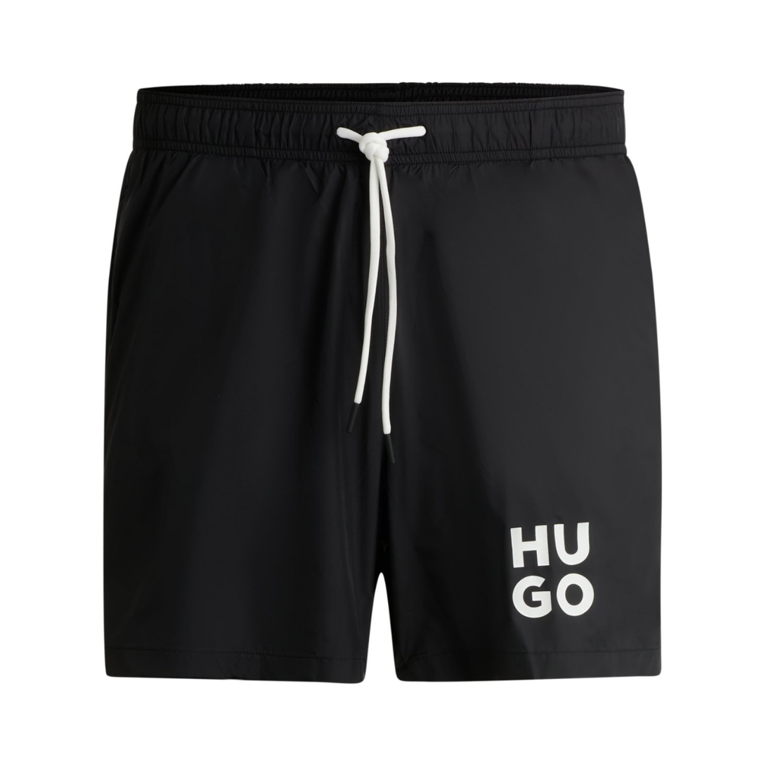 Hugo PAOL Swim Shorts in Black