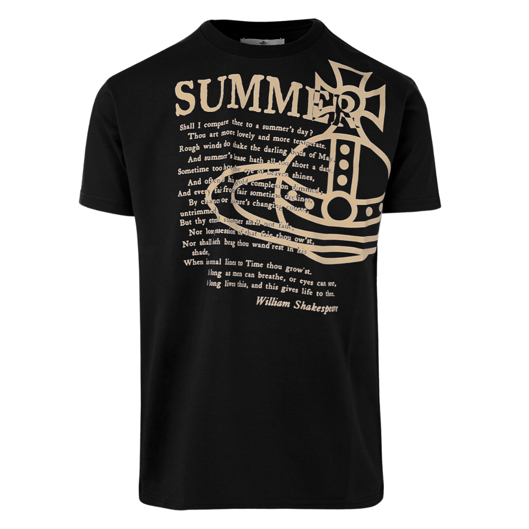 Vivienne Westwood Summer Classic Tee in Black