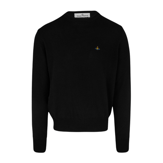 Vivienne Westwood Alex Round Jumper in Black