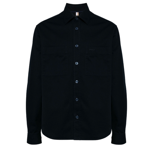 BOSS C-Owen Overshirt in Dark Blue