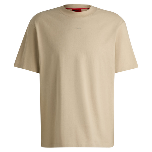 HUGO Dapolino Tee in Open Beige