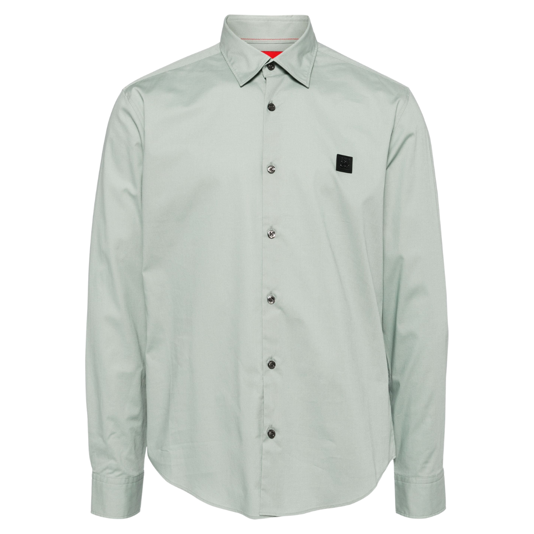 Hugo Ermo Shirt in Open Grey