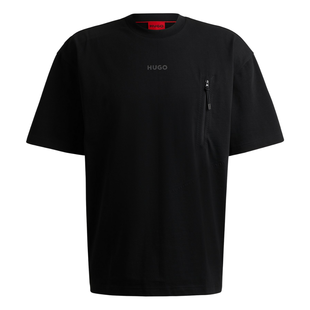 HUGO Doforesto Tee in Black