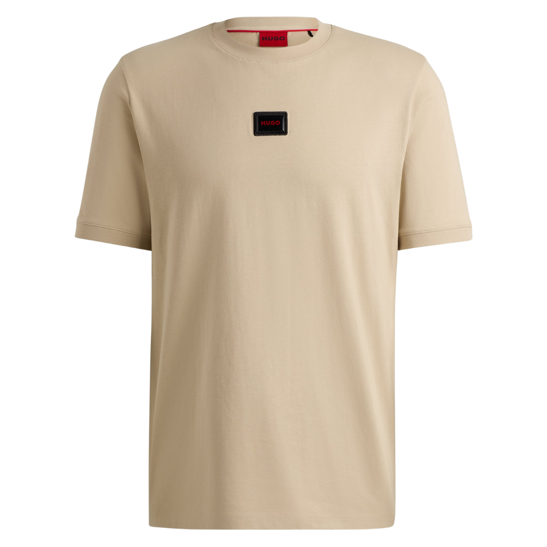 HUGO Diragolino_Gel Tee in Open Beige