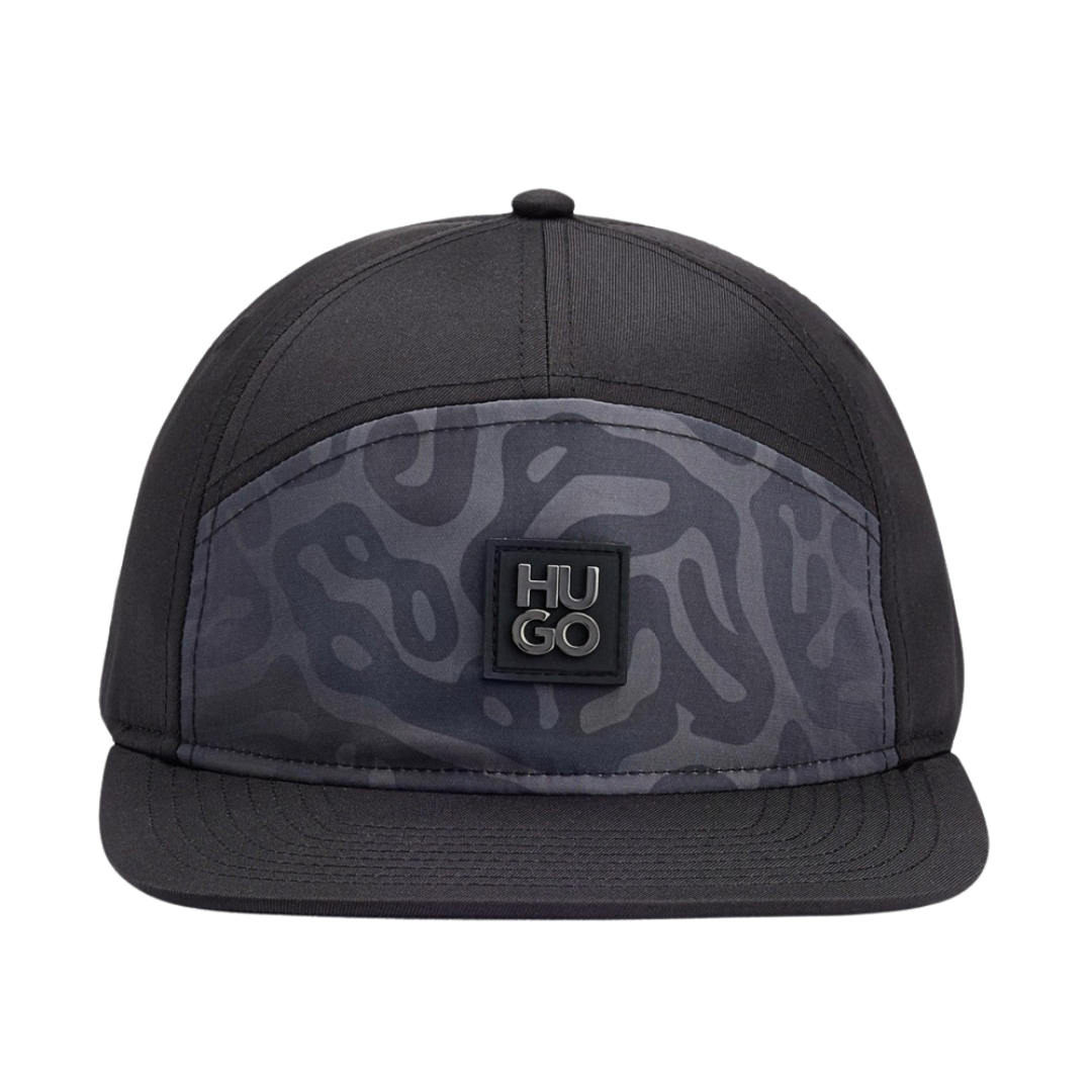 HUGO Lars-PP Cap in Black