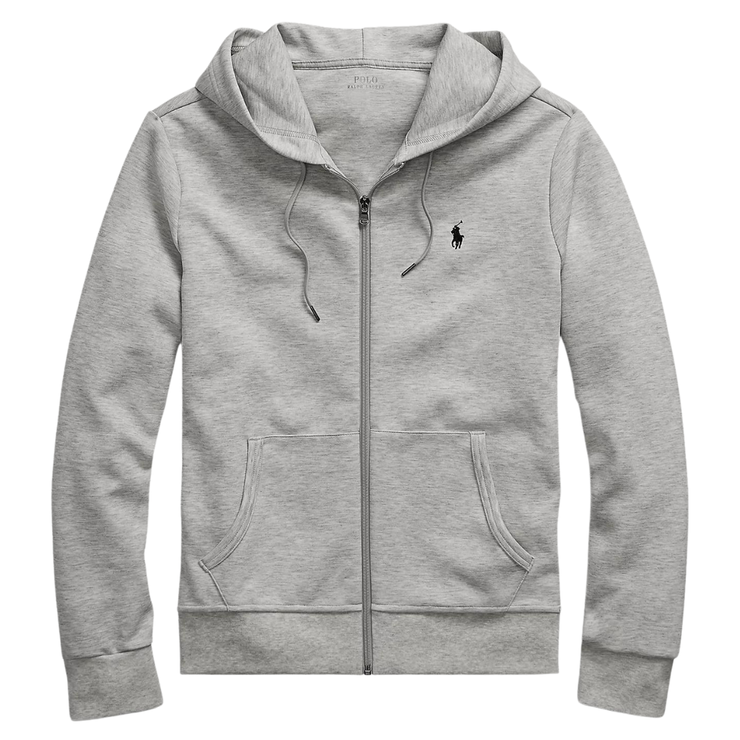 Ralph Lauren Zip Hoodie in Light Sport Heather