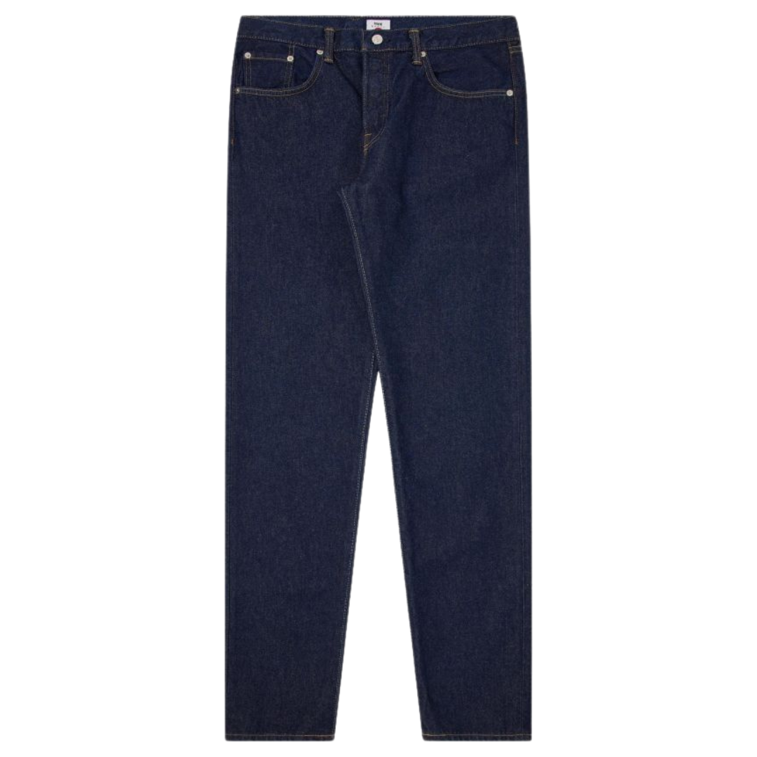 Edwin Regular Tapered Jeans in Blue Rinsed