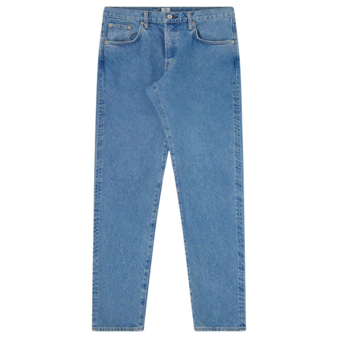 Edwin Regular Tapered Jeans in Blue Light Used